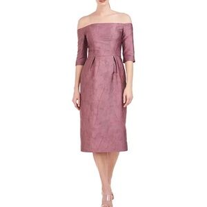 NWT Kay Unger Brinley Midi Dress